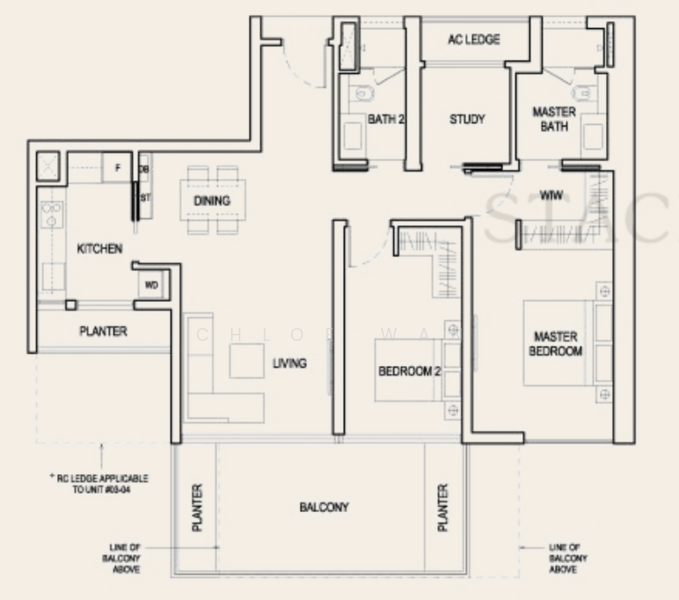 Boulevard 88, 86 Orchard Boulevard, 2 Bedrooms, 1,313 sqft, Condominium For Sale, by Chloe Wan, 500213679 - PropertyGuru.com.sg