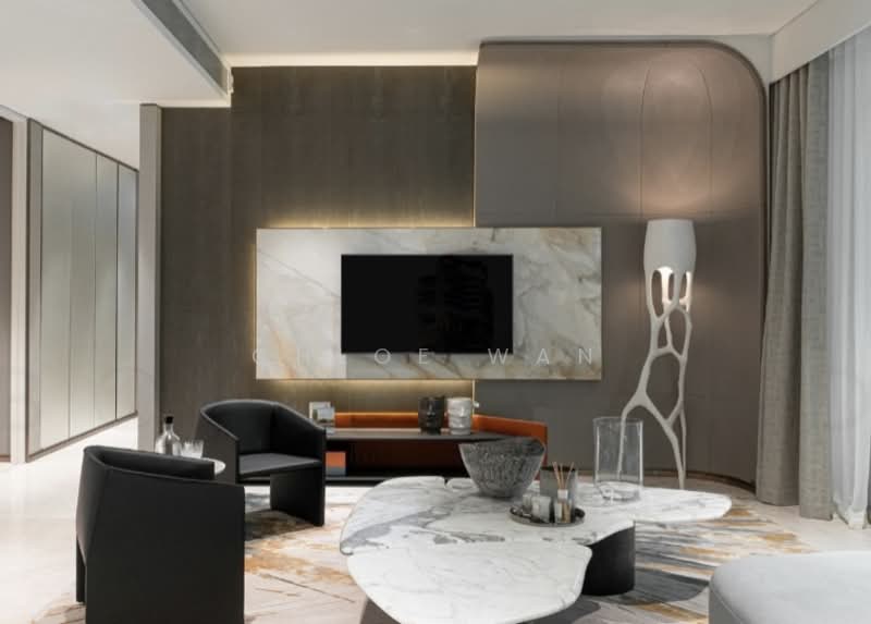 Boulevard 88, 86 Orchard Boulevard, 2 Bedrooms, 1,313 sqft, Condominium For Sale, by Chloe Wan, 500213679 - Living Room - PropertyGuru.com.sg