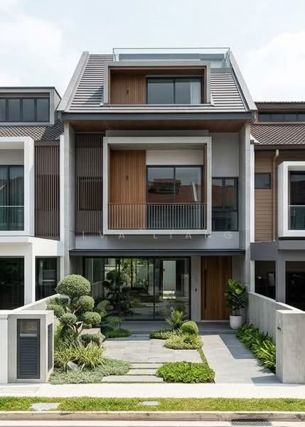 Hillview Garden Estate, 55 Jalan Dermawan, 4 Bedrooms, 2,500 sqft, Terraced House For Sale, by Elva Liang, 500213701 - Exterior - PropertyGuru.com.sg