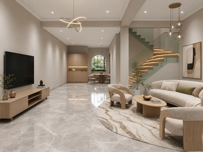 Hillview Garden Estate, 55 Jalan Dermawan, 4 Bedrooms, 2,500 sqft, Terraced House For Sale, by Elva Liang, 500213701 - Living Room - PropertyGuru.com.sg