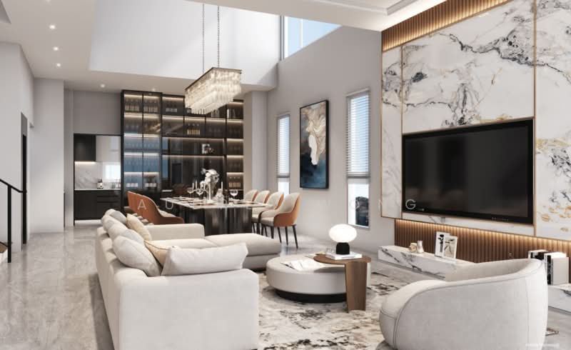 Brand New 3.5 Storey Terrace @ Upper East Coast Road, Upper East Coast Road, Palm Drive, East Coast / Marine Parade, 6 Bedrooms, 5,160 sqft, Terraced House For Sale, by Audrey Wong, 500213720 - Living Room - PropertyGuru.com.sg
