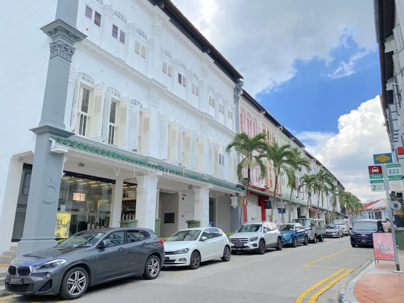 Duxton Road Shophouse Office | Tanjong Pagar, Duxton Road/ Duxton Hill/ Tanjong Pagar, 1,100 sqft, Shop / Shophouse For Rent, by Vivien Tan, 500213742 - Exterior - CommercialGuru.com.sg
