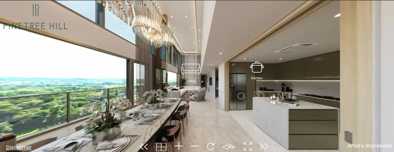 Pinetree Hill, 30 Pine Grove, 5 Bedrooms, 2,874 sqft, Condominium For Sale, by Patric Poon, 500213746 - Living Room - PropertyGuru.com.sg