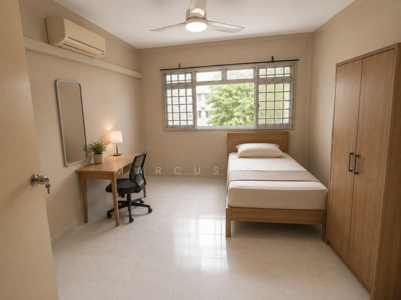 877 Woodlands Avenue 9, 877 Woodlands Avenue 9, Room Rental, 100 sqft, HDB Flat For Rent, by Marcus Ng, 500213787 - Bedroom - PropertyGuru.com.sg