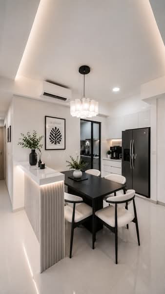 Forestville, 22 Woodlands Drive 16, Admiralty / Woodlands, 3 Bedrooms, 1,033 sqft, Executive Condominium For Sale, by Grady Chew, 500213788 - Dining Room - PropertyGuru.com.sg
