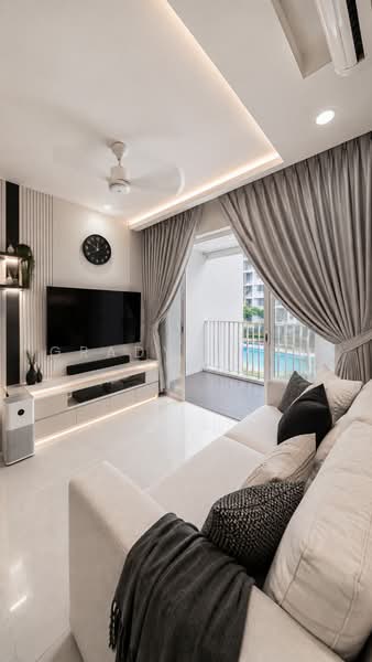 Forestville, 22 Woodlands Drive 16, Admiralty / Woodlands, 3 Bedrooms, 1,033 sqft, Executive Condominium For Sale, by Grady Chew, 500213788 - Living Room - PropertyGuru.com.sg