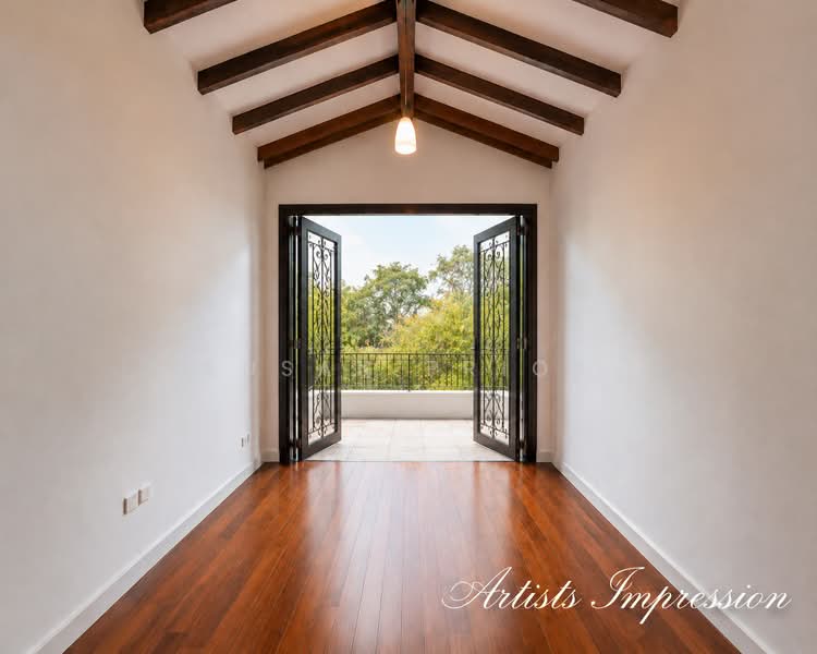 Emerald Hill With Carpark & Greenery, Emerald Hill Conservation Area, 5 Bedrooms, 2,800 sqft, Conservation House For Sale, by Susan Prior, 500213821 - Balcony - PropertyGuru.com.sg