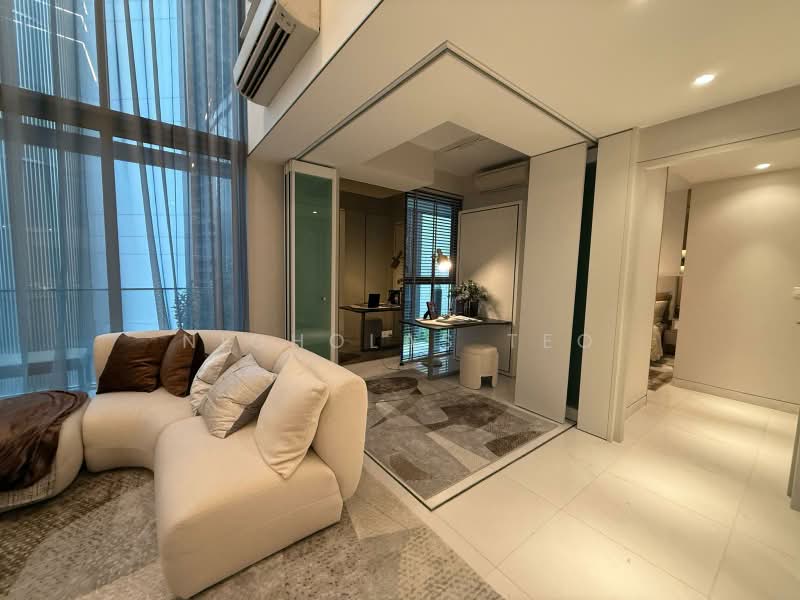 Up@Robertson Quay, 92 Robertson Quay, 2 Bedrooms, 1,044 sqft, Condominium For Sale, by Nicholas Teo, 500213844 - Living Room - PropertyGuru.com.sg