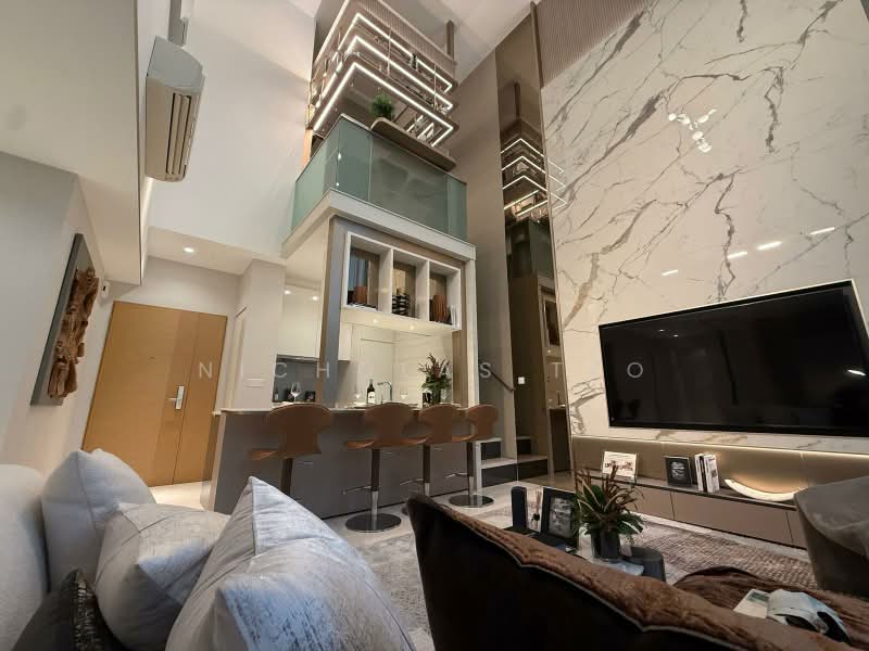 Up@Robertson Quay, 92 Robertson Quay, 2 Bedrooms, 1,044 sqft, Condominium For Sale, by Nicholas Teo, 500213844 - Living Room - PropertyGuru.com.sg
