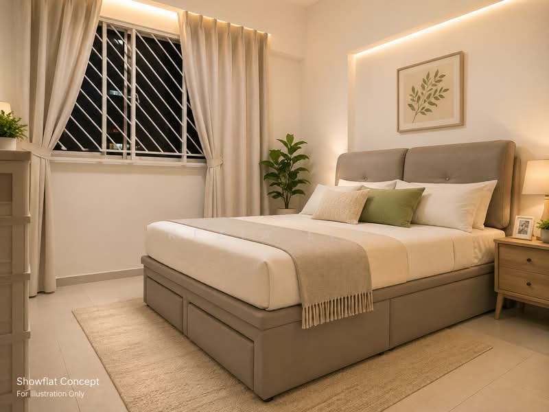 105 Jalan Rajah, 105 Jalan Rajah, 4 Bedrooms, 1,615 sqft, HDB Flat For Rent, by Kezia Lim, 500213866 - Bedroom - PropertyGuru.com.sg