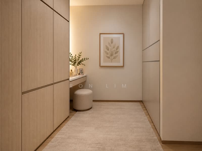 Lake Life, 12 Tao Ching Road, 4 Bedrooms, 1,249 sqft, Executive Condominium For Sale, by Ron Lim, 500213893 - Master Walk-in Wardrobe area - PropertyGuru.com.sg