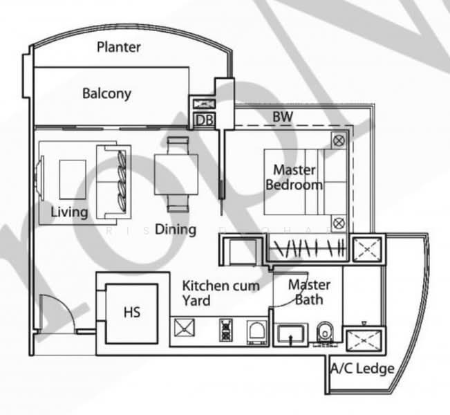 Lucida, 2 Suffolk Road, 1 Bedroom, 624 sqft, Apartment For Sale, by Trisni Djohari, 500213912 - PropertyGuru.com.sg