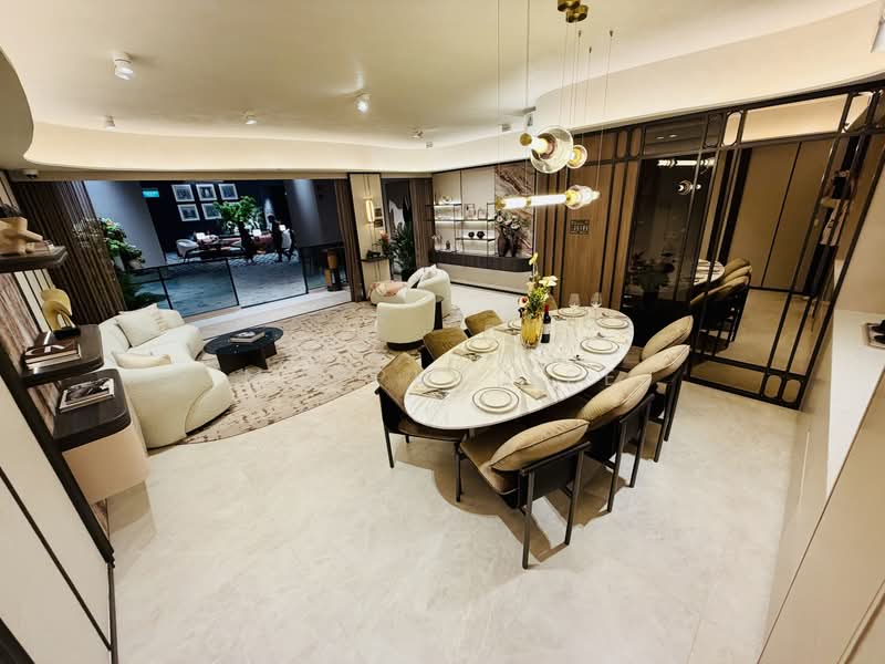 Hudson Place Residences, , 4 Bedrooms, 1,432 sqft, Condominium For Sale, by Murphy Lee, 500213913 - Living Room - PropertyGuru.com.sg