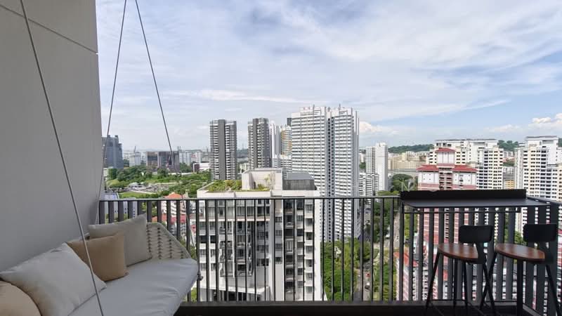 Highline Residences, 9 Kim Tian Road, 3 Bedrooms, 915 sqft, Condominium For Sale, by Kai Ting Cheng, 500213947 - Balcony - PropertyGuru.com.sg