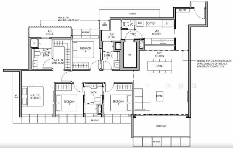 The Myst, 800 Upper Bukit Timah Road, 4 Bedrooms, 1,518 sqft, Condominium For Sale, by Michael Chin 陈俊雄, 500213955 - PropertyGuru.com.sg