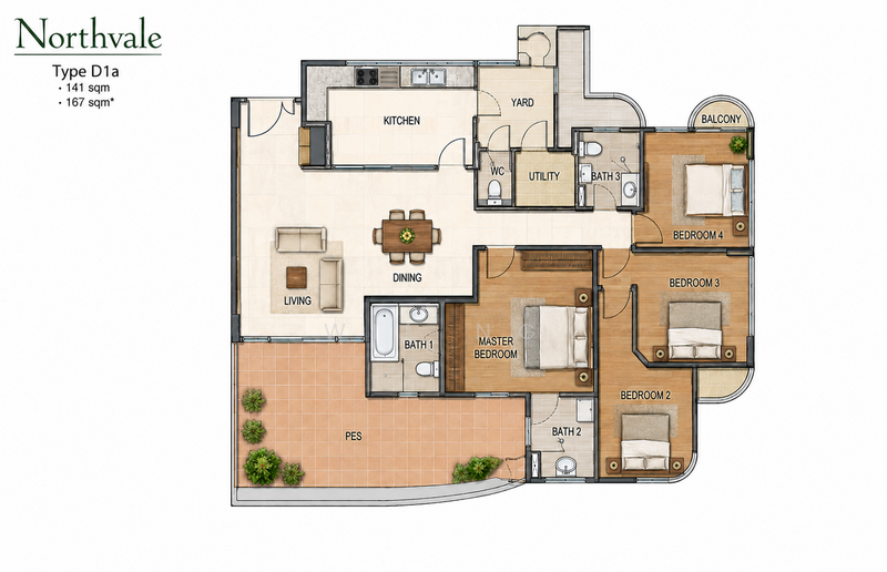 Northvale, 61 Choa Chu Kang Loop, 4 Bedrooms, 1,517 sqft, Condominium For Sale, by Wil Ng, 500213956 - PropertyGuru.com.sg