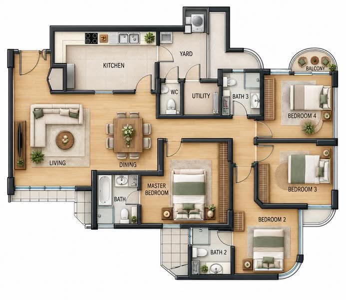 Northvale, 61 Choa Chu Kang Loop, Dairy Farm / Bukit Panjang / Choa Chu Kang, 4 Bedrooms, 1,517 sqft, Condominium For Sale, by Wil Ng, 500213956 - PropertyGuru.com.sg