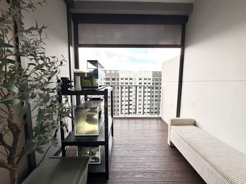 The Brownstone, 164 Canberra Drive, 3 Bedrooms, 915 sqft, Executive Condominium For Sale, by Mohamed Yaseen, 500213964 - Balcony - PropertyGuru.com.sg