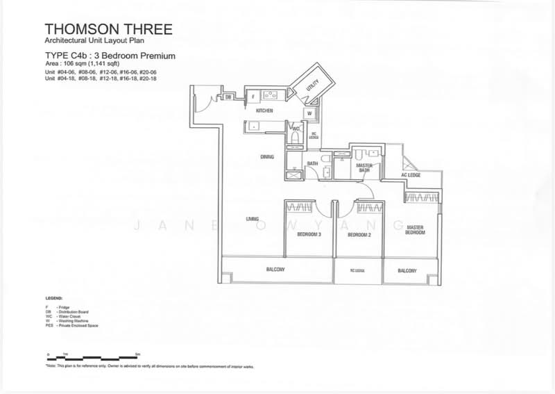 Thomson Three, 21 Bright Hill Drive, 3 Bedrooms, 1,141 sqft, Condominium For Rent, by Jane Owyang, 500214061 - PropertyGuru.com.sg