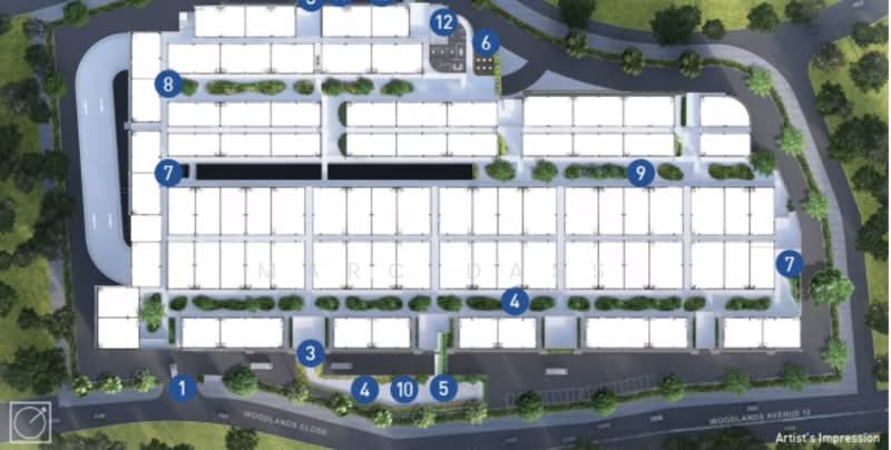 Mega@Woodlands, 39 Woodlands Close, 2,174 sqft, Light Industrial (B1) For Sale, by Marc Dass, 500214062 - Exterior - CommercialGuru.com.sg