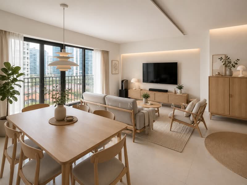 Pinnacle @ Duxton, 1C Cantonment Road, 3 Bedrooms, 1,152 sqft, HDB Flat For Sale, by Christine Tan, 500214074 - Living Room - PropertyGuru.com.sg