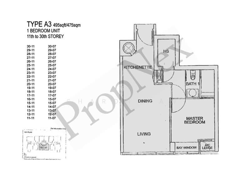 The Clift, 21 McCallum Street, 1 Bedroom, 495 sqft, Condominium For Sale, by SHARON HAN, 500214104 - PropertyGuru.com.sg