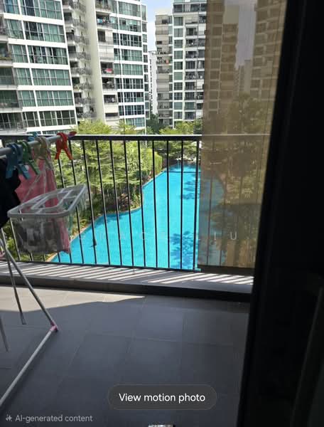 Eight Courtyards, 14 Canberra Drive, Studio, 400 sqft, Condominium For Rent, by Grace Liu, 500214137 - Balcony - PropertyGuru.com.sg