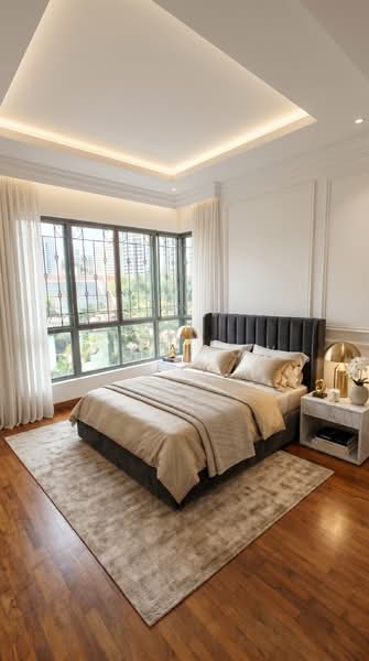 Palm Gardens, 2A Hong San Walk, Dairy Farm / Bukit Panjang / Choa Chu Kang, 3 Bedrooms, 1,216 sqft, Condominium For Sale, by Ivan Low, 500214188 - Bedroom - PropertyGuru.com.sg