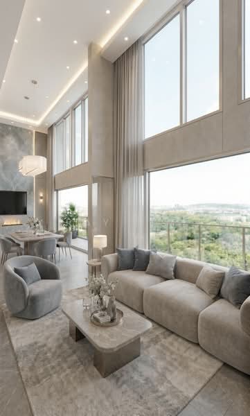 Panoramic View Large Penthouse Single Level TOP Soon Serious Seller !, , 5 Bedrooms, 2,874 sqft, Condominium For Sale, by Ray Lim, 500214204 - Living Room - PropertyGuru.com.sg