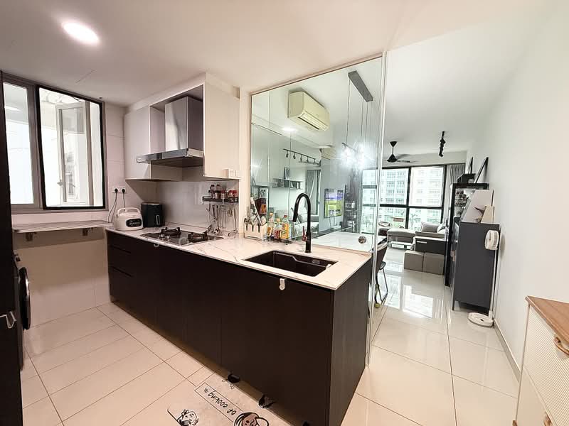 Prive, 31 Punggol Field, 2 Bedrooms, 829 sqft, Executive Condominium For Rent, by Johnny Tan, 500214215 - Kitchen - PropertyGuru.com.sg