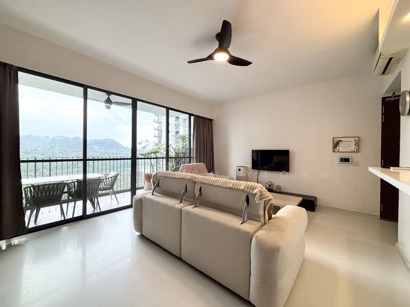 Foresque Residences, 107 Petir Road, Dairy Farm / Bukit Panjang / Choa Chu Kang, 3 Bedrooms, 1,270 sqft, Condominium For Sale, by Elisabeth Yiong, 500214217 - Living Room - PropertyGuru.com.sg