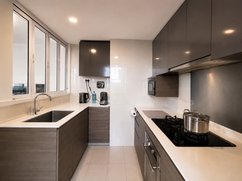 Foresque Residences, 107 Petir Road, Dairy Farm / Bukit Panjang / Choa Chu Kang, 3 Bedrooms, 1,270 sqft, Condominium For Sale, by Elisabeth Yiong, 500214217 - Kitchen - PropertyGuru.com.sg