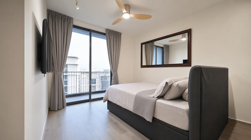 The Visionaire, Canberra Drive, Sembawang / Yishun, 3 Bedrooms, 1,206 sqft, Executive Condominium For Sale, by Sufy B., 500214233 - Master Bedroom (virtually decluttered) - PropertyGuru.com.sg