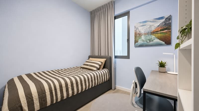 The Visionaire, Canberra Drive, Sembawang / Yishun, 3 Bedrooms, 1,206 sqft, Executive Condominium For Sale, by Sufy B., 500214233 - Common Bedroom 2 (virtually decluttered) - PropertyGuru.com.sg