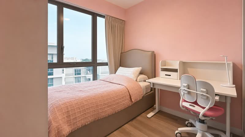 The Visionaire, Canberra Drive, Sembawang / Yishun, 3 Bedrooms, 1,206 sqft, Executive Condominium For Sale, by Sufy B., 500214233 - Common Bedroom 1 (virtually decluttered) - PropertyGuru.com.sg