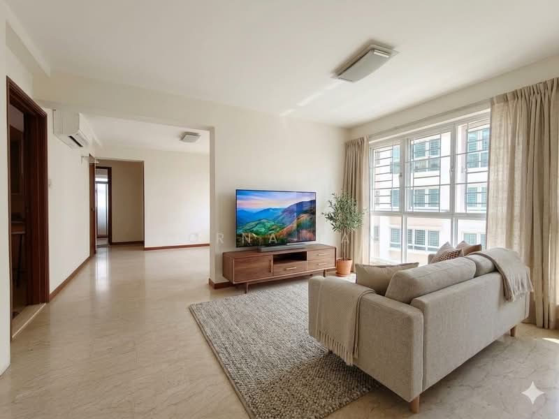Evergreen Park, 31 Hougang Avenue 7, 3 Bedrooms, 1,173 sqft, Condominium For Sale, by Lorna Tan, 500214236 - Living Room - PropertyGuru.com.sg