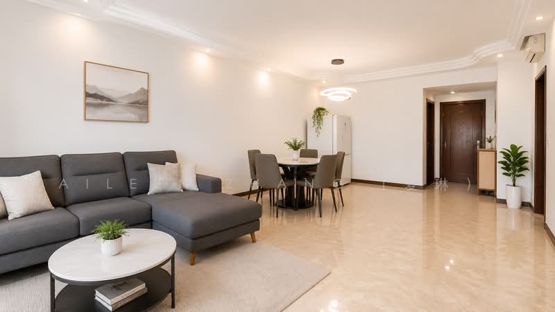 Windermere, 28 Choa Chu Kang Street 64, 3 Bedrooms, 1,281 sqft, Condominium For Sale, by Aileen Zhang (爱琳), 500214252 - Living Room - PropertyGuru.com.sg