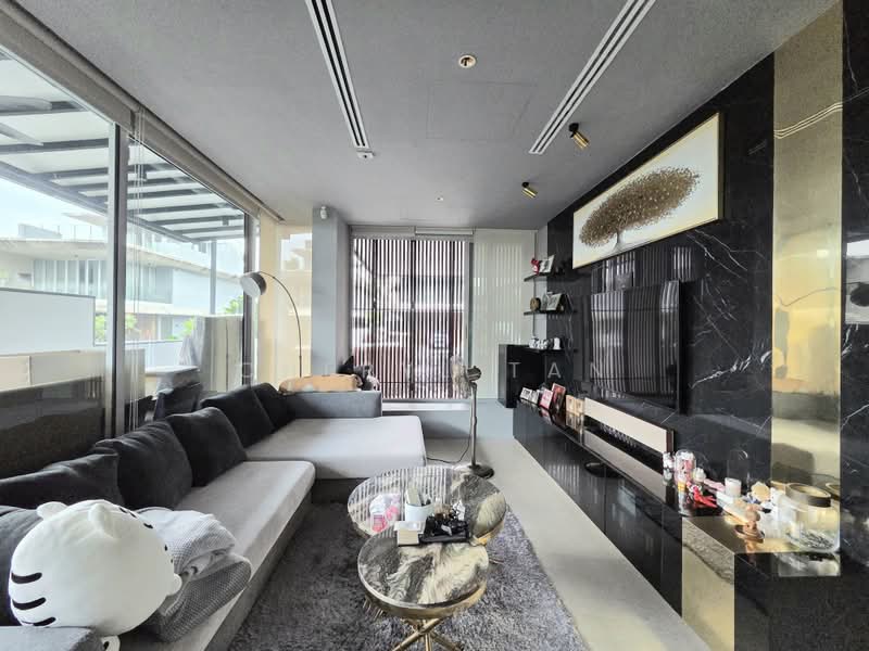 Michaels' Residences, Almond Avenue, 5 Bedrooms, 3,750 sqft, Semi-Detached House For Rent, by Cheryl Tan, 500214276 - Living Room - PropertyGuru.com.sg