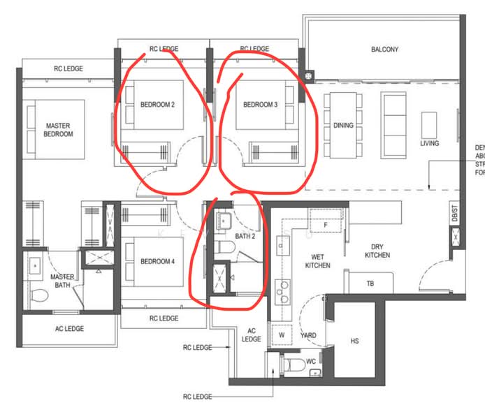 Lumina Grand, Bukit Batok West Ave. 5, Room Rental, 100 sqft, Condominium For Rent, by Kevin Su, 500214280 - PropertyGuru.com.sg