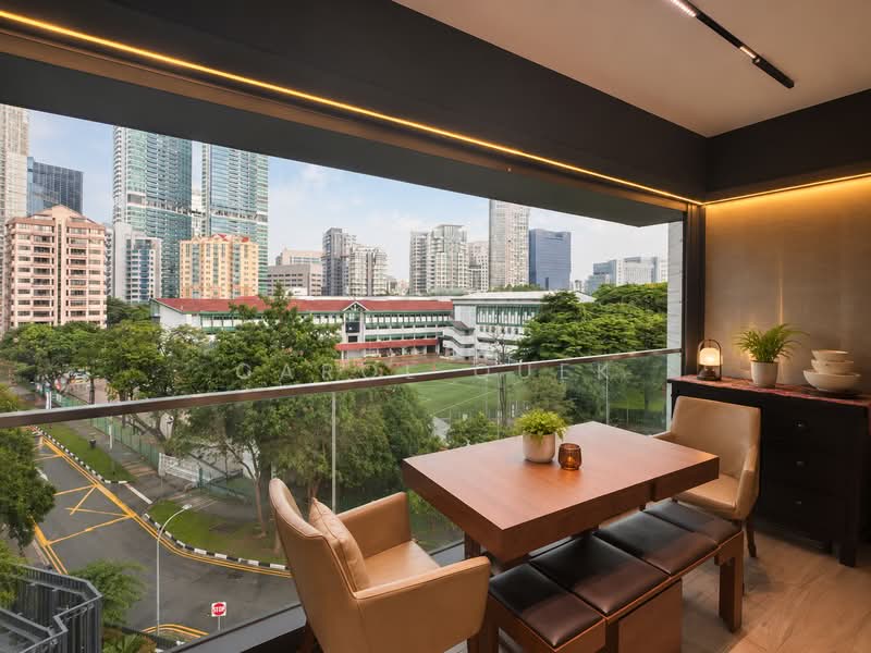Fyve Derbyshire, 5 Derbyshire Road, 3 Bedrooms, 797 sqft, Condominium For Sale, by Carol Quek, 500214313 - Balcony - PropertyGuru.com.sg