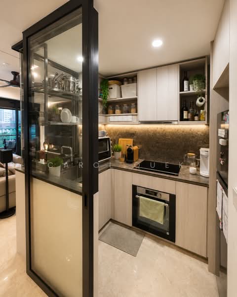 Fyve Derbyshire, 5 Derbyshire Road, 3 Bedrooms, 797 sqft, Condominium For Sale, by Carol Quek, 500214313 - Kitchen - PropertyGuru.com.sg