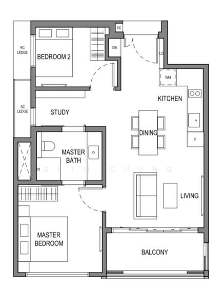 Parksuites, 18 Holland Grove Road, 2 Bedrooms, 786 sqft, Condominium For Sale, by Seth Chung, 500214318 - PropertyGuru.com.sg