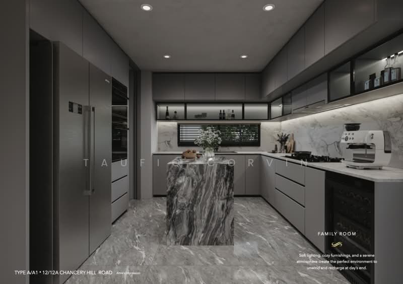 Chancery Hill Collection, , 6 Bedrooms, 7,493 sqft, Semi-Detached House For Sale, by Taufiq Corvin, 500214357 - Kitchen - PropertyGuru.com.sg