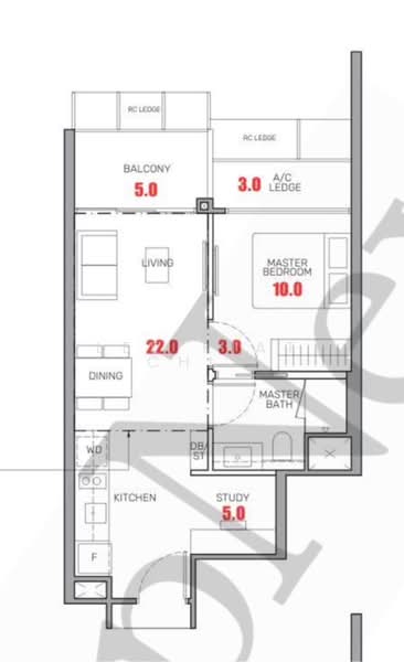 The Myst, 800 Upper Bukit Timah Road, 1 Bedroom, 517 sqft, Condominium For Sale, by Lee Kiat Chin, 500214378 - PropertyGuru.com.sg
