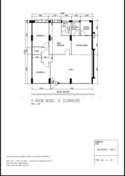 619 Ang Mo Kio Avenue 4, 619 Ang Mo Kio Avenue 4, 3 Bedrooms, 1,163 sqft, HDB Flat For Sale, by Nada Shobah, 500214422 - PropertyGuru.com.sg