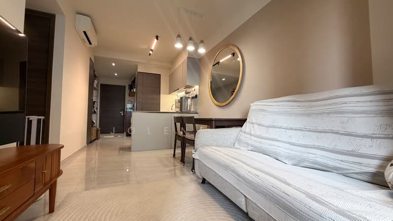 The Florence Residences, 91 Hougang Avenue 2, 2 Bedrooms, 667 sqft, Condominium For Rent, by Jolene See, 500214425 - Living Room - PropertyGuru.com.sg