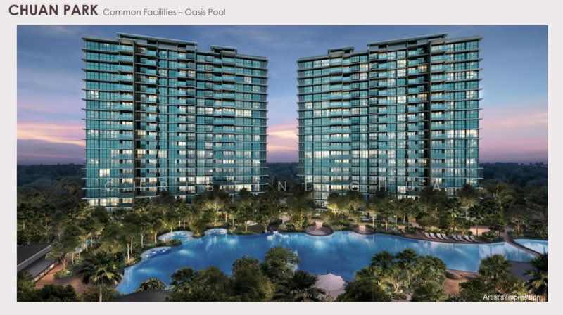Chuan Park, 246 Lorong Chuan, 2 Bedrooms, 829 sqft, Condominium For Sale, by Christine Chua, 500214430 - Exterior - PropertyGuru.com.sg