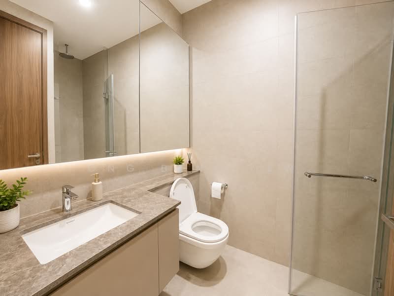 Daintree Residence, 11G Toh Tuck Road, 3 Bedrooms, 1,206 sqft, Condominium For Sale, by Ong Beng Yew, 500214438 - Bathroom - PropertyGuru.com.sg