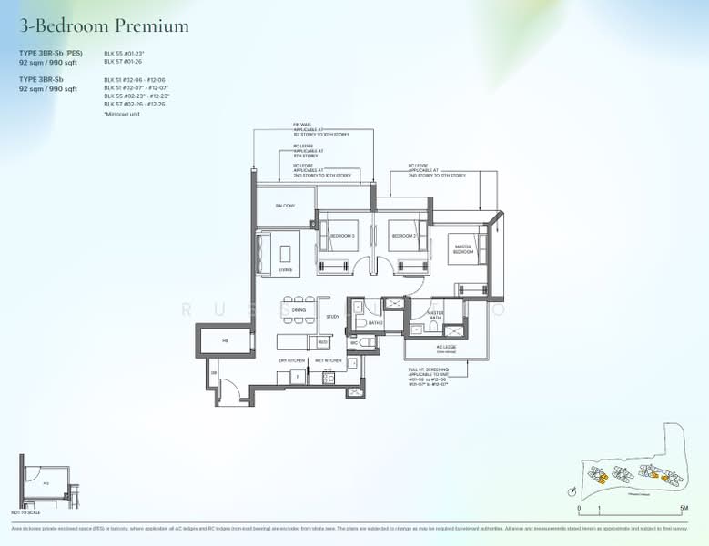 Canberra Crescent Residences, 51 Canberra Crescent, 3 Bedrooms, 990 sqft, Condominium For Sale, by Russell Teo, 500214456 - 3BR-Sb - PropertyGuru.com.sg