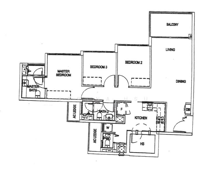 The Glades, 16 Bedok Rise, 3 Bedrooms, 1,012 sqft, Condominium For Sale, by Serena Hsu, 500214468 - PropertyGuru.com.sg